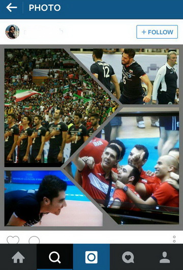 سوت طنزهای والیبالی در اینستاگرام زده شد + عکس (در حال کار)