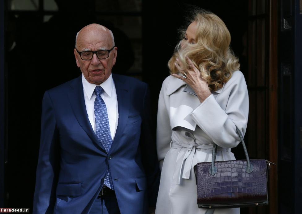 روپرت مرداک با هنرپیشه و مدل آمریکایی ازدواج کرد