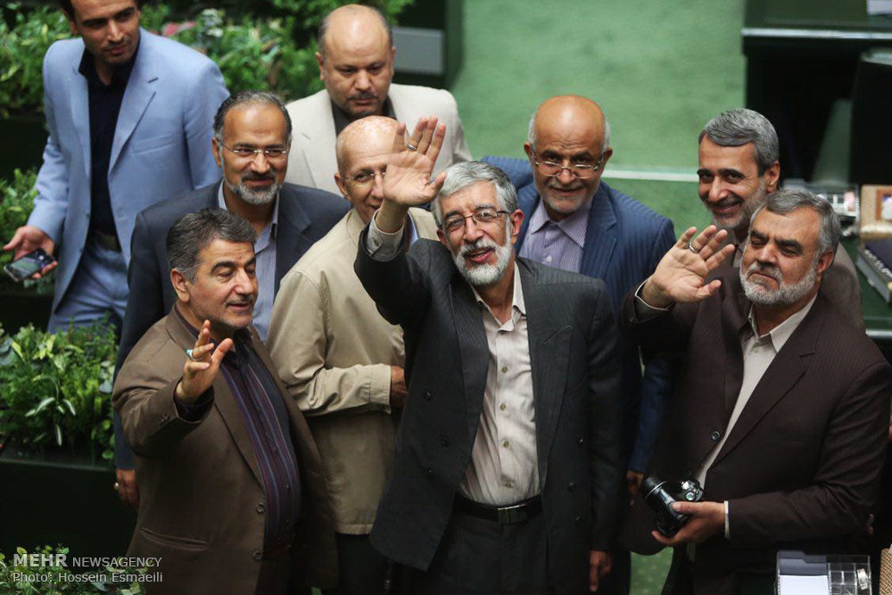 خداحافظی حدادعادل با مجلس/ عکس