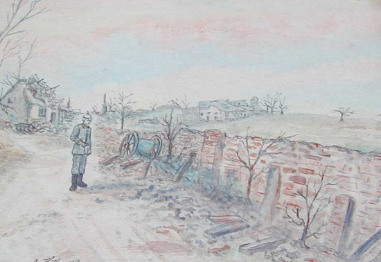 عکس؛ نقاشی‌های هیتلر در تهران