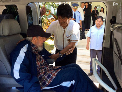 تولد ۸۹ سالگی کاسترو/عکس