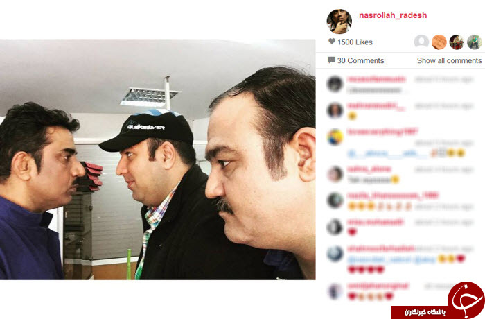 در پشت صحنه سریال مهران مدیری چه می گذرد؟/ علی اوجی، رادش و مهران غفوریان (+عکس)