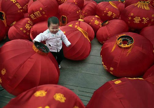 حال و هوای شهرهای چین به مناسبت سال نو + تصاویر