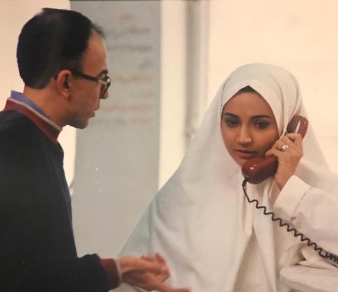 شبنم قلی خانی در 20 سالگی