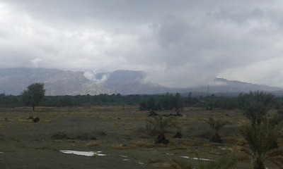 عصر زمستانی شهر گشت سراوان