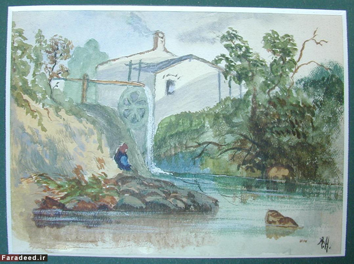 (تصاویر) نقاشی‌های آدلف هیتلر