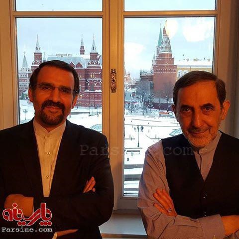 علی اکبر ولایتی در برف و سرمای روسیه/ عکس