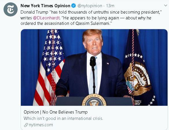 واکنش‌های جهانی به انتقام سخت ایران