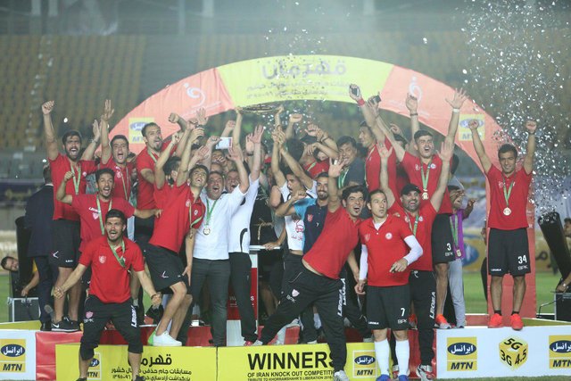 قهرمانی نفت تهران در جام حذفی