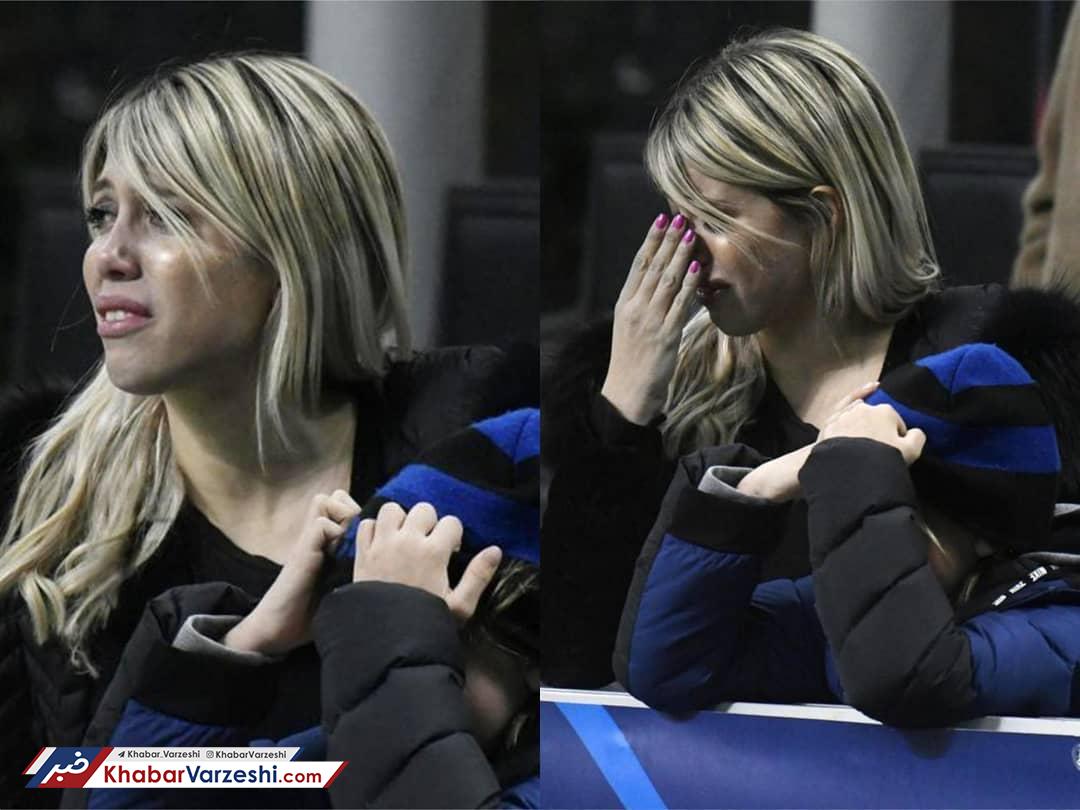 اشک‌های همسر ستاره آبی‌ها پس از حذف/عکس