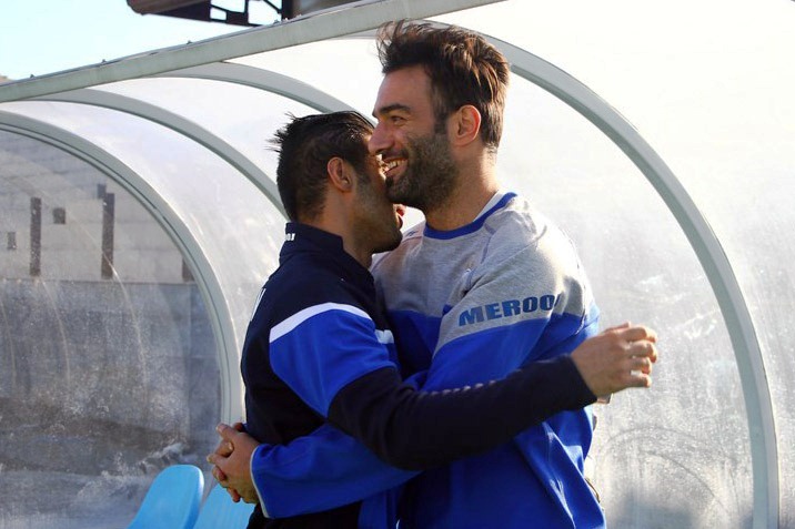 آشتی‌کنان حنیف و فروزان در تمرین (عکس)