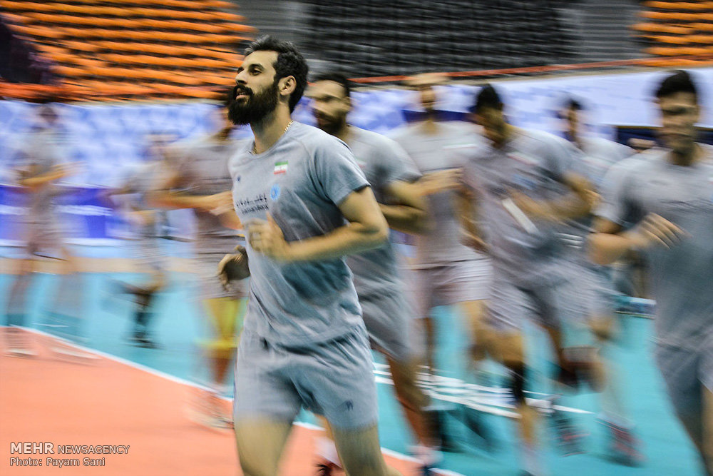 سعید معروف آماده دیدار برابر لهستان/ عکس