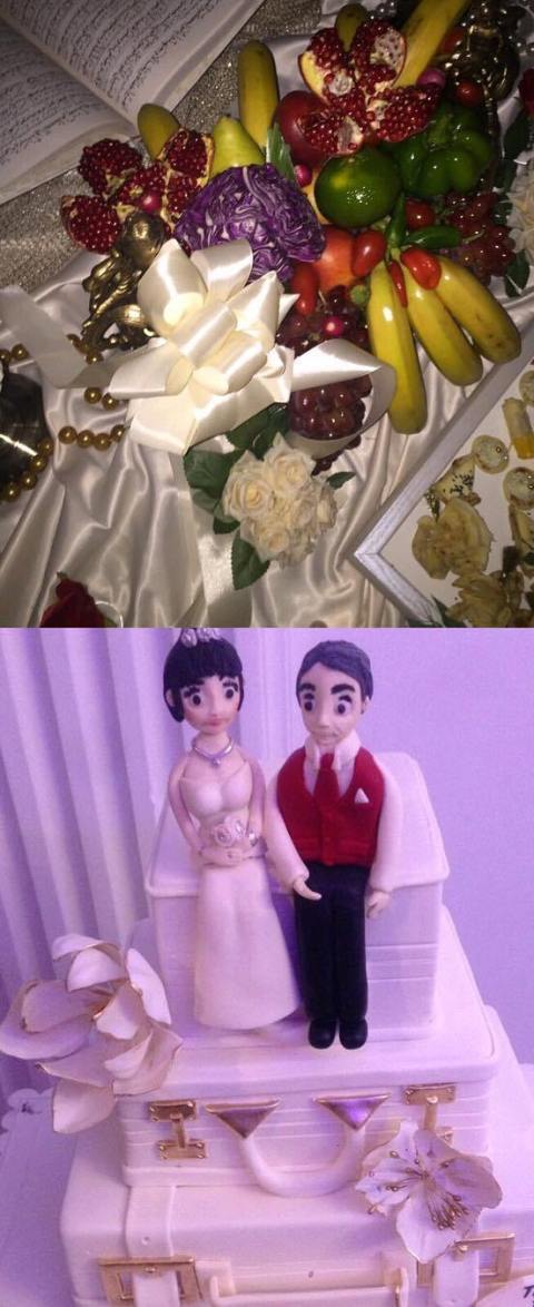 مراسم عقد خواهر لیلا اوتادی 1