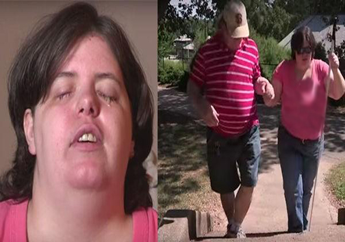 زنی که سال‌هاست تلاش می‌کند خودش را کور کند! + تصاویر