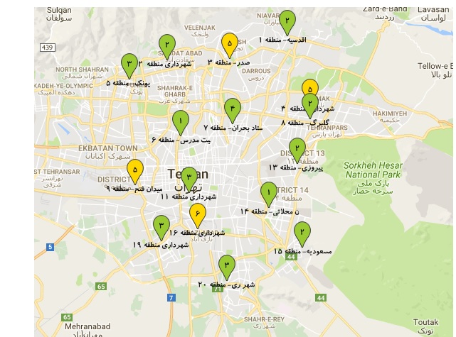 هوای تهران سالم شد