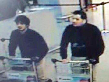 دو مظنون بمب گذاری بروکسل(عکس)